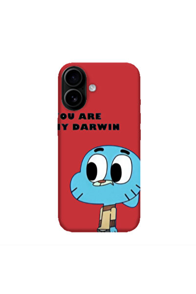 Other Apple Iphone 16 plus You are my darwin Red Colored Silicone TPU Θήκη