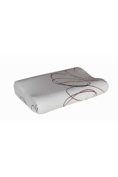OEM Perna anatomica cu memory SB 52x32 cm, husa detasabila, tricot