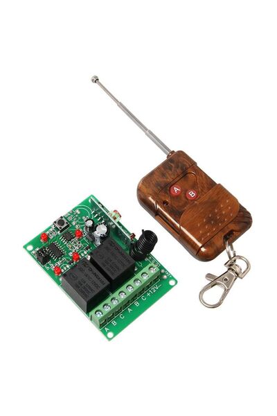 Avex Kit telecomandă + Receptor cu 2 canale pentru sisteme de automatizare (T...