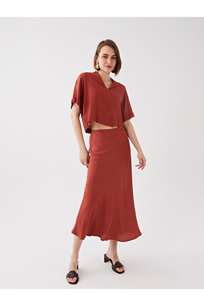LC Waikiki Trendlucky Standard Fit Women's Skirt with a Difference