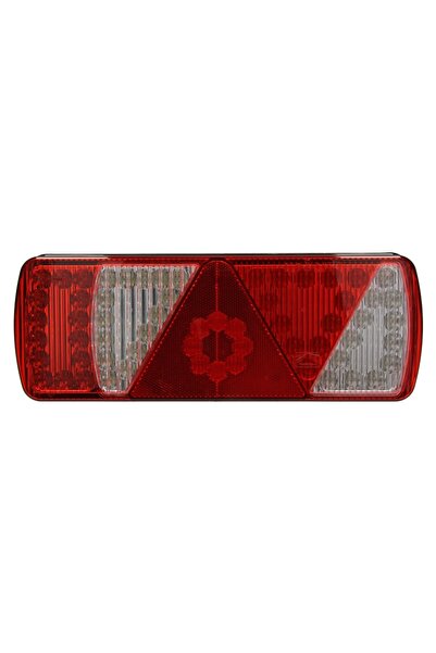 Aspöck Lampă Spate Dreapta Ecoled (LED 24V Reflector Triunghiular Garda Later...