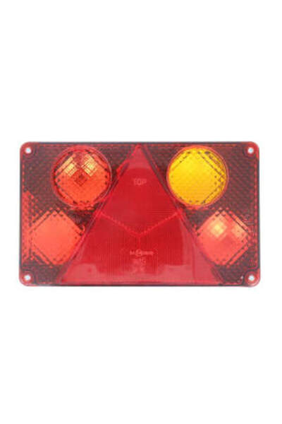 WAS Lampa Spate Dreapta (12/24v cu Semnalizare Lampa Anti-ceata cu Lumini Fra...