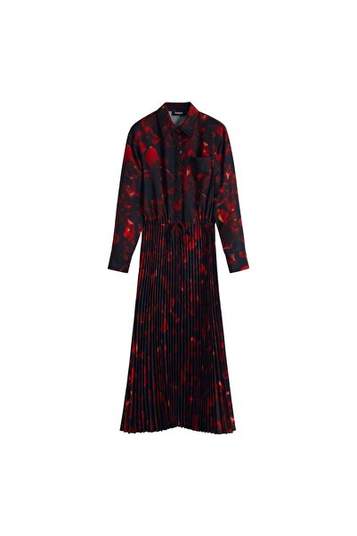 Desigual Rochie cămașă de damă 25WWVW16 Negru