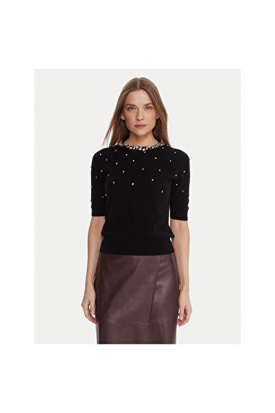 Kaos Pulover de damă RI1KT021 Negru