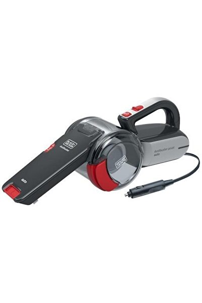 Black&Decker Black+Decker PV1200AV Dustbuster Pivot Car Vacuum, 12V, 0.35L, C...
