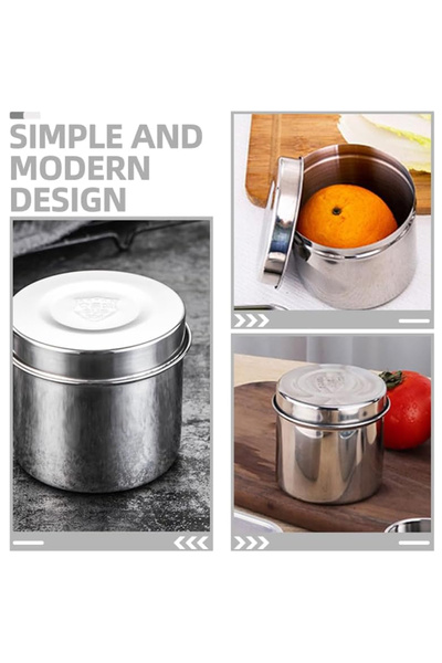 STAR BABiES - Stainless steel lunch box with mini food jar and cutlery set co...