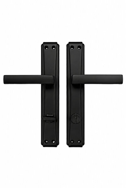 Condi Collection Lama Mirror Black Wc Right Aluminum Door Handle