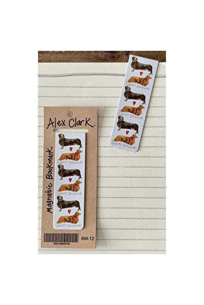 Alex Clark Marcaj magnetic pentru carte BM12 „Teckel” 47x120 mm