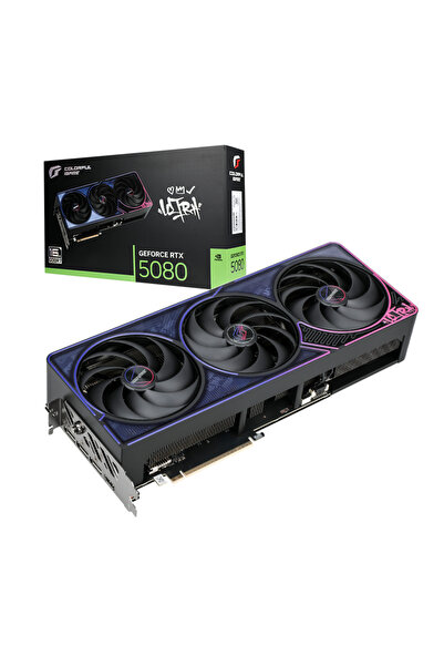 Colorful iGame GeForce RTX 5080 ULTRA OC 16GB GDDR7 256Bit 16GB-V (Oyuncu) Ek...