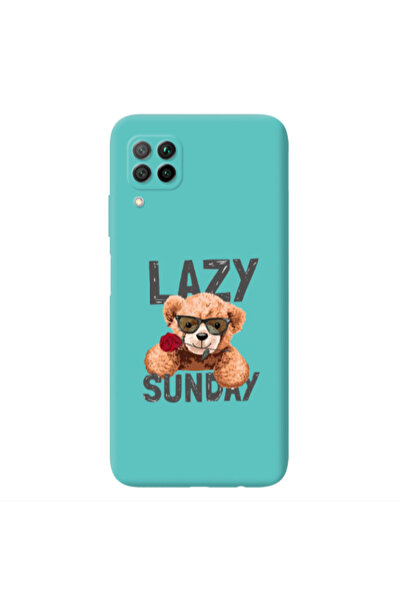Other Huawei P40 Lite Lazy sunday Turquoise Colored Silicone TPU Θήκη
