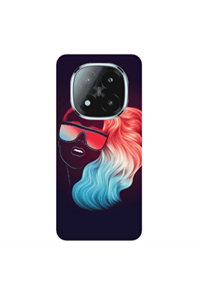 Other Xiaomi Redmi Note 14 Pro + 5g Girl with glasses Transparent Silicone TP...