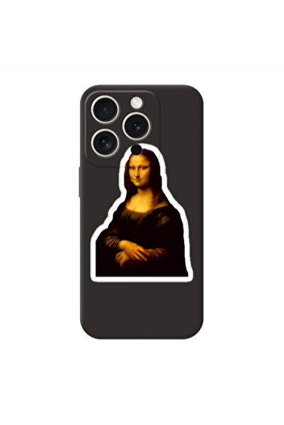 Other Apple iPhone 15 Pro Davinci Black Colored Silicone TPU Θήκη