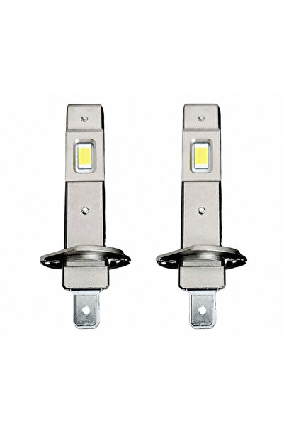 Ruan Set de 2 becuri LED auto W H1 de 120W cu 15000Lm 12V lumină albă rece 6000K