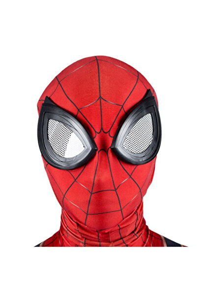 Butic Örümcek Adam Maske Cosplay Her Yaş İçin Uygun Kumaş Maske Kostüm Aksesuarı