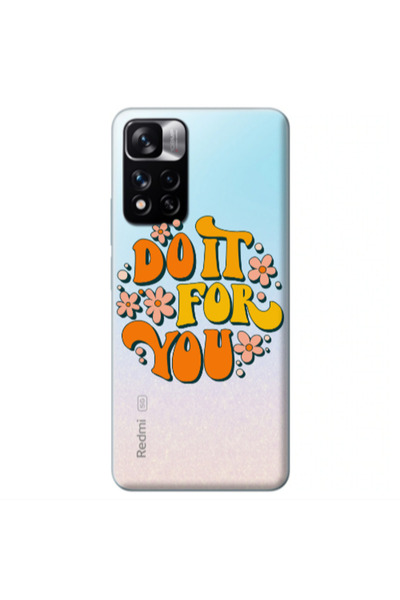 Other Xiaomi Redmi Note 11 Pro 5G Do it For You Transparent Silicone TPU Θήκη