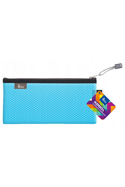 tetis Dosar organizator Tetis, BT609-N, albastru, 24x12cm, cu fermoar
