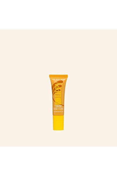 THE BODY SHOP BALSAM DE BUZE BORN LIPPY CARAMEL CREAM GLOSSY