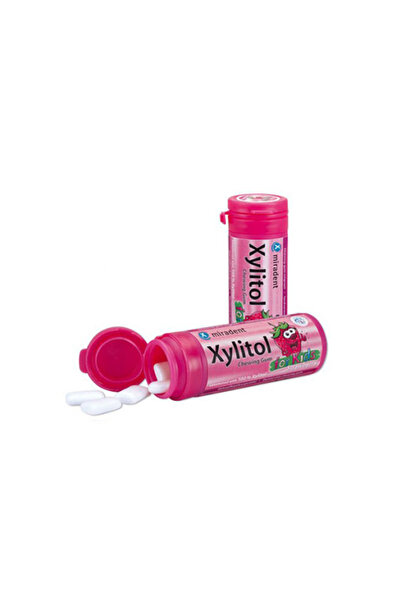 Miradent Xylitol | Chewing Gum For Kids Με Γεύση Φράουλας | 30 τσίχλες