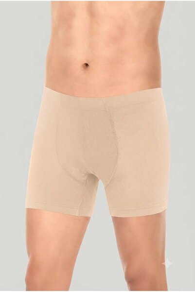 Funny Life Yıldız Men's Bamboo Boxers - Skin Color - 3 Pcs