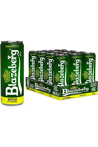 BLAZE Blazeberg Mexican Malt Flavour Drink, 0.0% Alcohol, Banned Substance Fr...