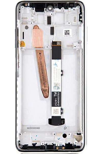 OEM Οθόνη με μηχανισμό αφής και πλαίσιο για Xiaomi Poco X3 (Μαύρο) Κωδικός: N...