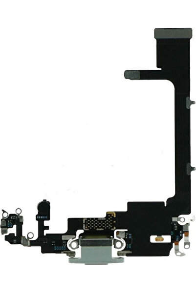 Apple Καλώδιο Flex με θύρα φόρτισης σε λευκό χρώμα για iPhone 11 Pro