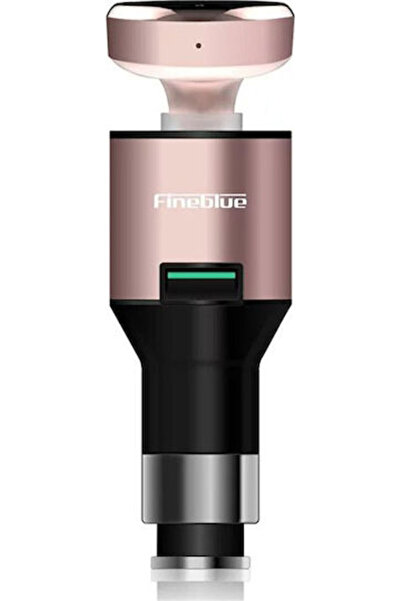 Fineblue F-458 Φορτιστής Αυτοκινήτου 2.4A με μία Θύρα: 1xUSB και Ακουστικά Bl...