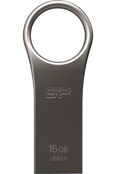 Silicon Power Jewel J80 16GB USB 3.0 Στικάκι Ασημί