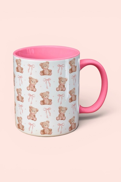 Cool Stuff Teddy Bear Patterned Mug