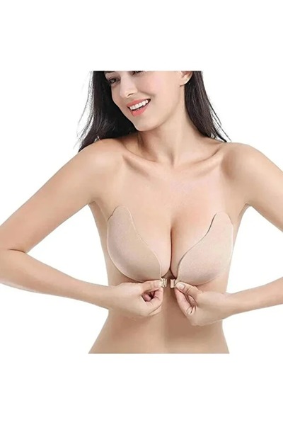Generic Women's Invisible Sticky Push-Up Bra | Strapless Backless Self-Adhesi...