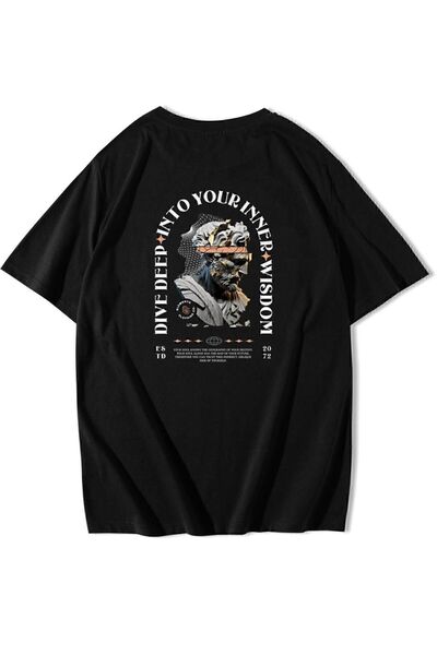 ZOKAWEAR Unisex Oversize Dive Deep T-shirt
