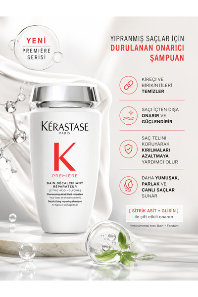 Kerastase Premiere Bain Decalcifying 250 ml - Special Repairing and Strengthe...