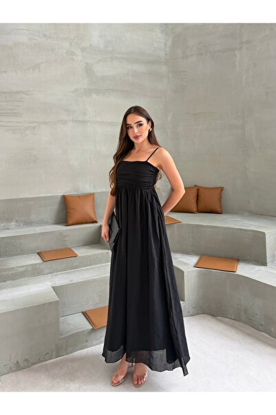 Aryesa butik sifon askılı elbıse