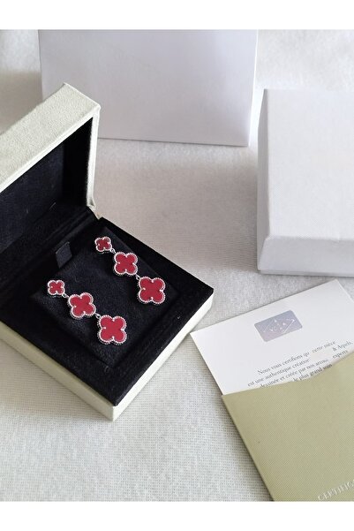 Glamour Galore Three-Layer Earring with Accessories