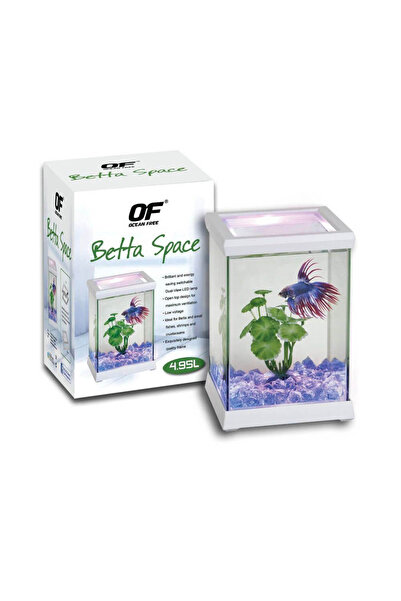 Ocean Free Acvariu pesti Betta OF Betta Space culoare alba