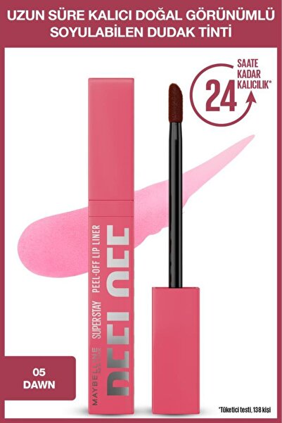Maybelline New York Super Stay Peel Off Soyulabilen Dudak Tinti - 24 Saate Ka...