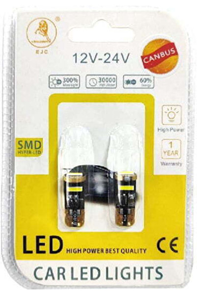Other EJC Λάμπες Αυτοκινήτου T10 Canbus LED 12V 2 τεμάχια