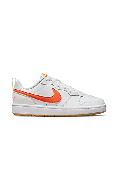 Nike Court Borough Low 2 Retro Basketbol Günlük Spor Ayakkabı Beyaz / Turuncu...