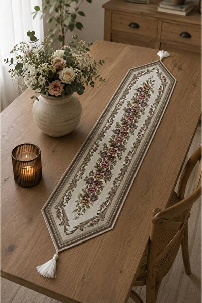 Yeshome Collection Υφαντό Ταπετσαριστό Ράνερ 35 x 145