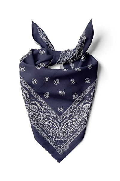 Walkenzo Eșarfă bandană multifuncțională cu model Paisley, 100% bumbac