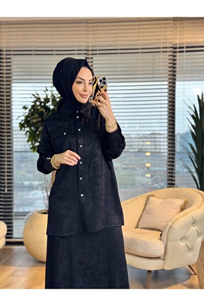 Taşpınar 26630 طقم ميرا من الجاكار باللون الأسود