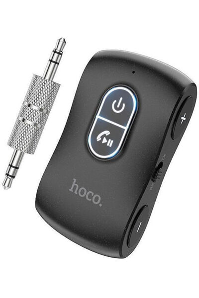 hoco. Πομπός Αυτοκινήτου Bluetooth Hoco Jack 3,5mm E73 Pro Μαύρο Κωδικός: HOC...