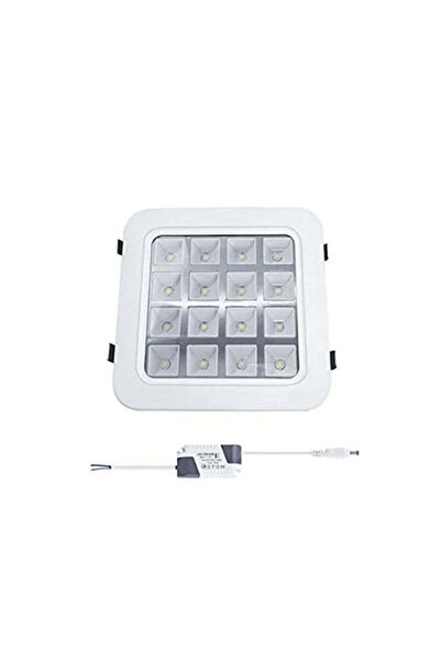 OEM Square LED Panel 16W with Warm White Light