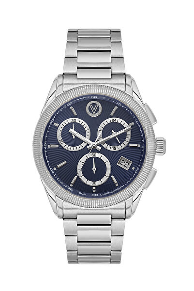 Valentino Orlandi Silver Stainless Steel Watch for Men VO.1.10028-3