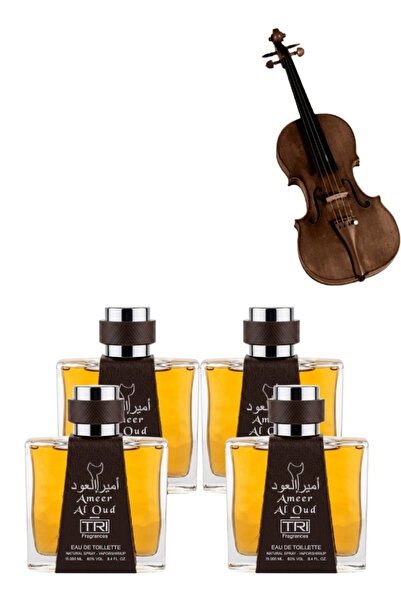 trı 4 قطع من عطر أمير العود 100 مل