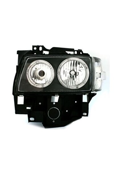 Depo Μπροστινά φώτα angel eyes για Vw Transporter T4 (1997-2003), μαύρα, χωρί...