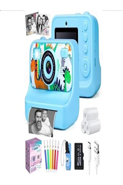 REBENUO Kids Camera Instant Print, 48MP Digital Camera for Kids with Inkless ...