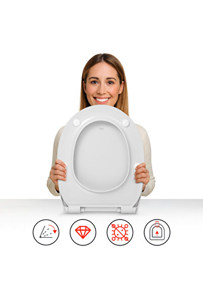 OEM Colac de toaletă KOLO NOVA PRO OVAL, Hamberger, Compatibil cu Roca Victor...