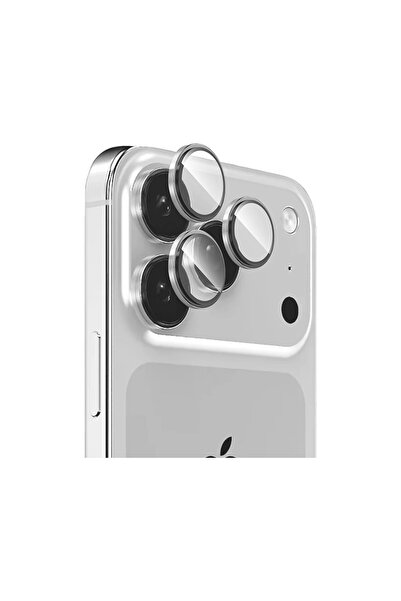 DÖFİER iPhone 17 Pro ve 17 Pro Max Uyumlu %100 Safir Çizilmez Kamera Lens Kor...