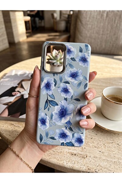 Hatreds Redmi Note 10 Pro Deri Dokulu Desenli Kamera Korumalı Darbe Emici Sil...
